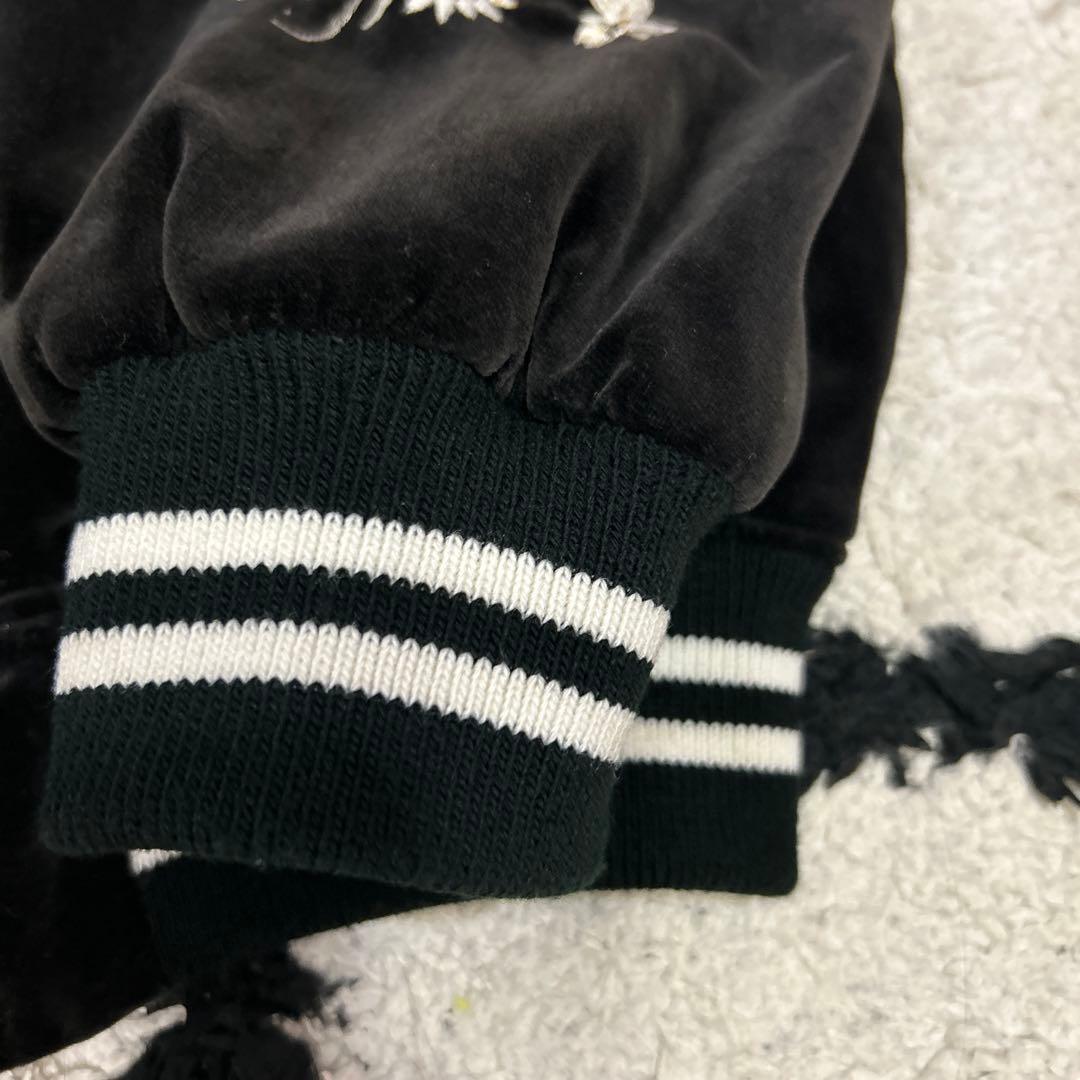 ヨコスカ プリンス商会 スカジャン 別珍 刺繍 Lサイズ ビンテージ