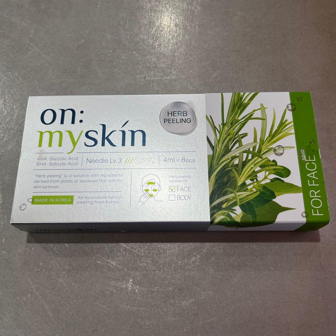 on: myskin ハーブピーリング 4ml x 8pcs - メルカリ
