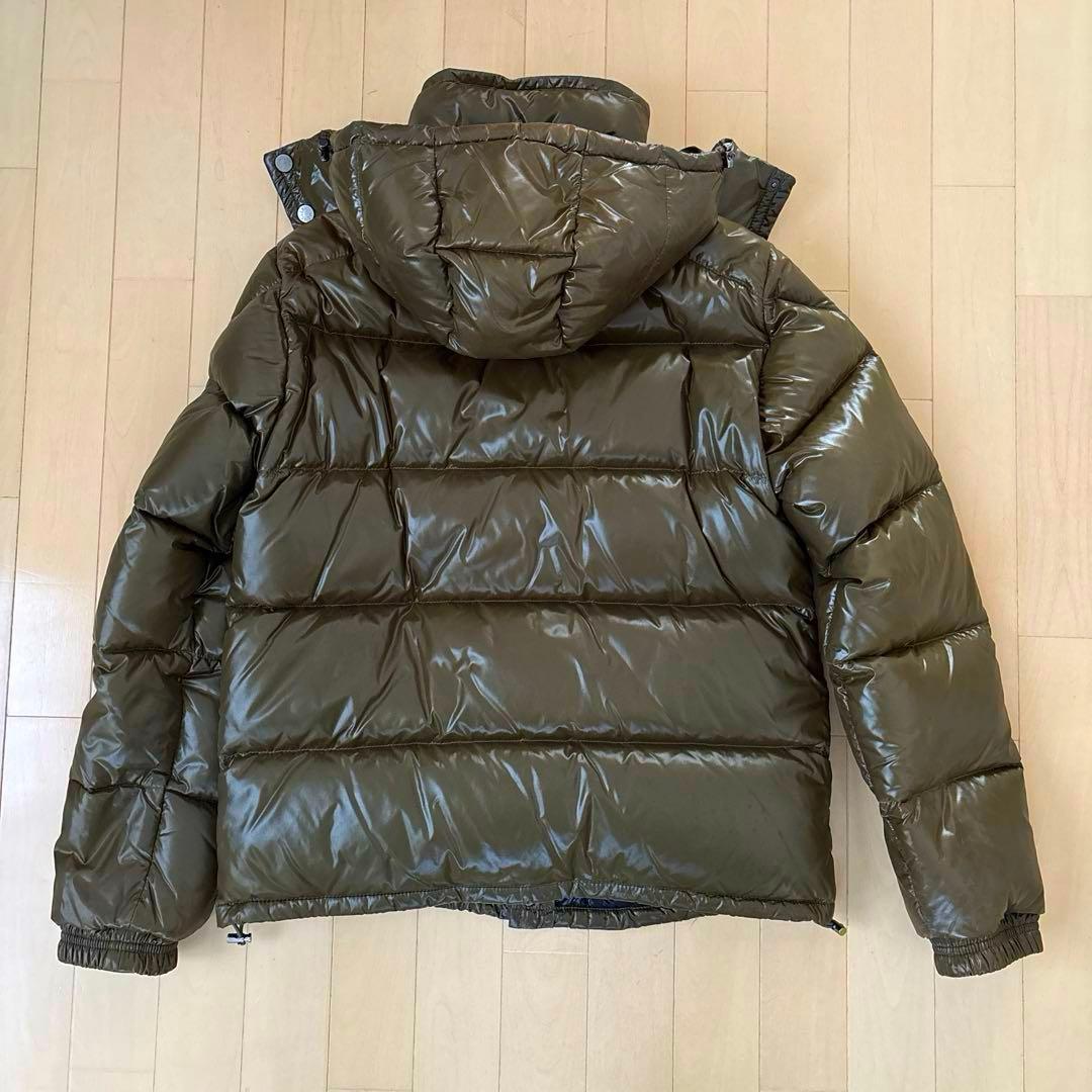 MONCLER K2 モンクレール ダウンジャケット デカワッペン カーキ M