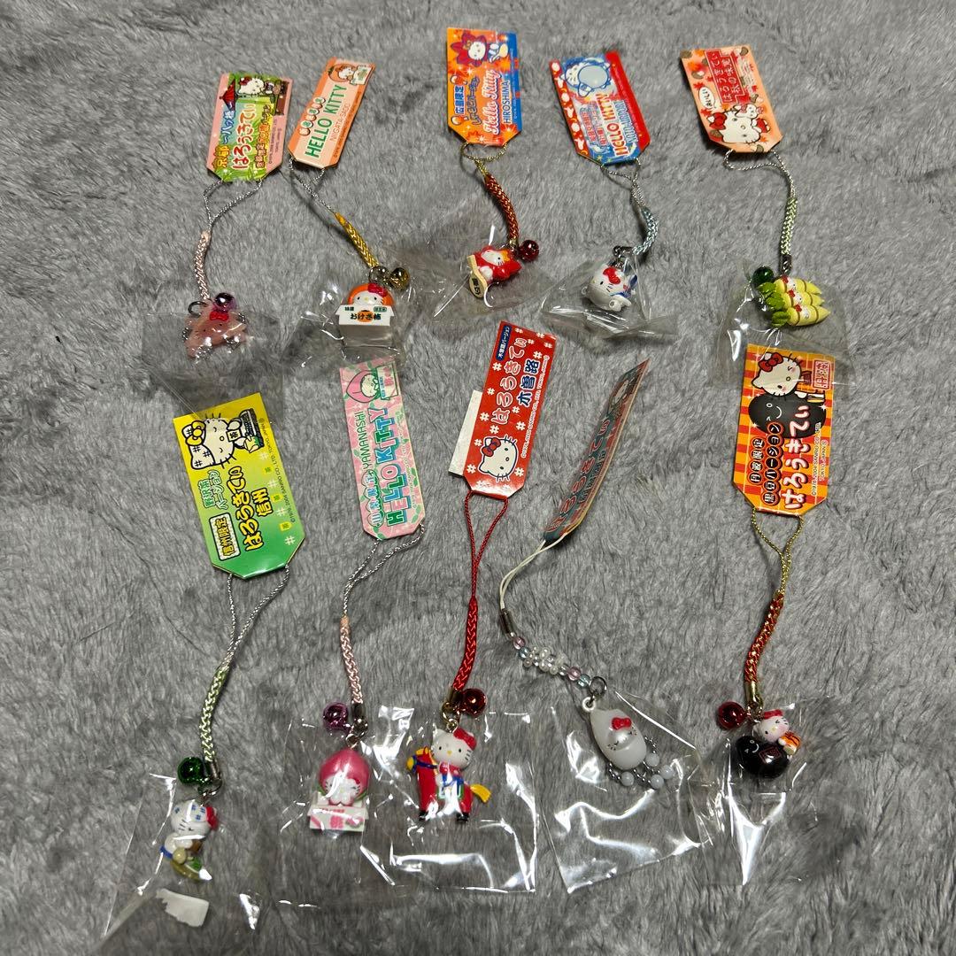 ハローキティ　ご当地根付け　レア