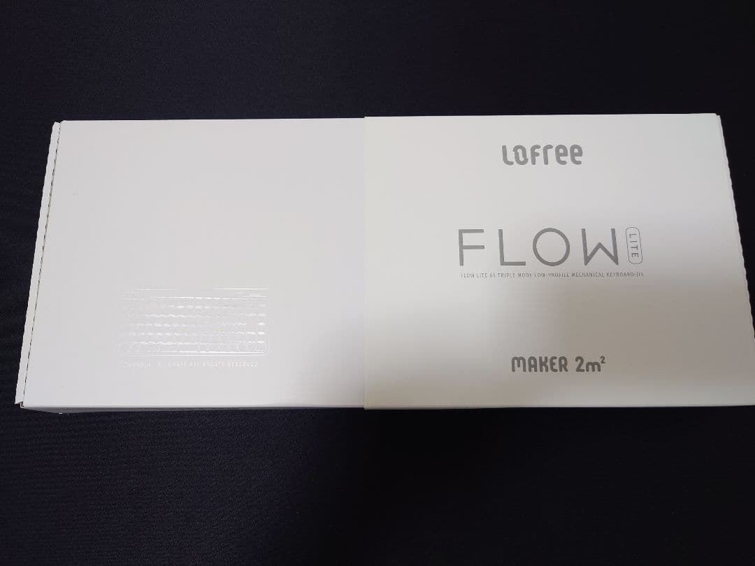 Lofree Flow Lite JIS ホワイト ロープロファイルキーボード