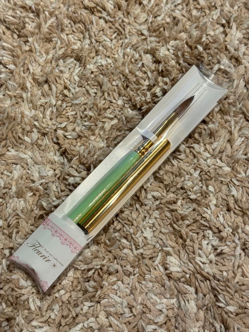 フルーリア スカルプチュアブラシ グリーン 21mm