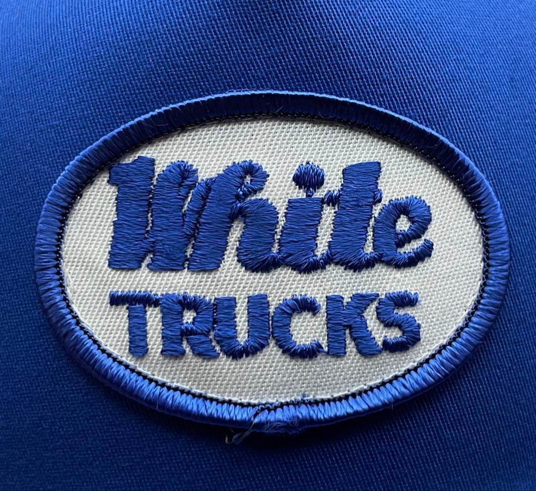 ビンテージ】トラッカーキャップ70'sWHITE TRUCK - メルカリ