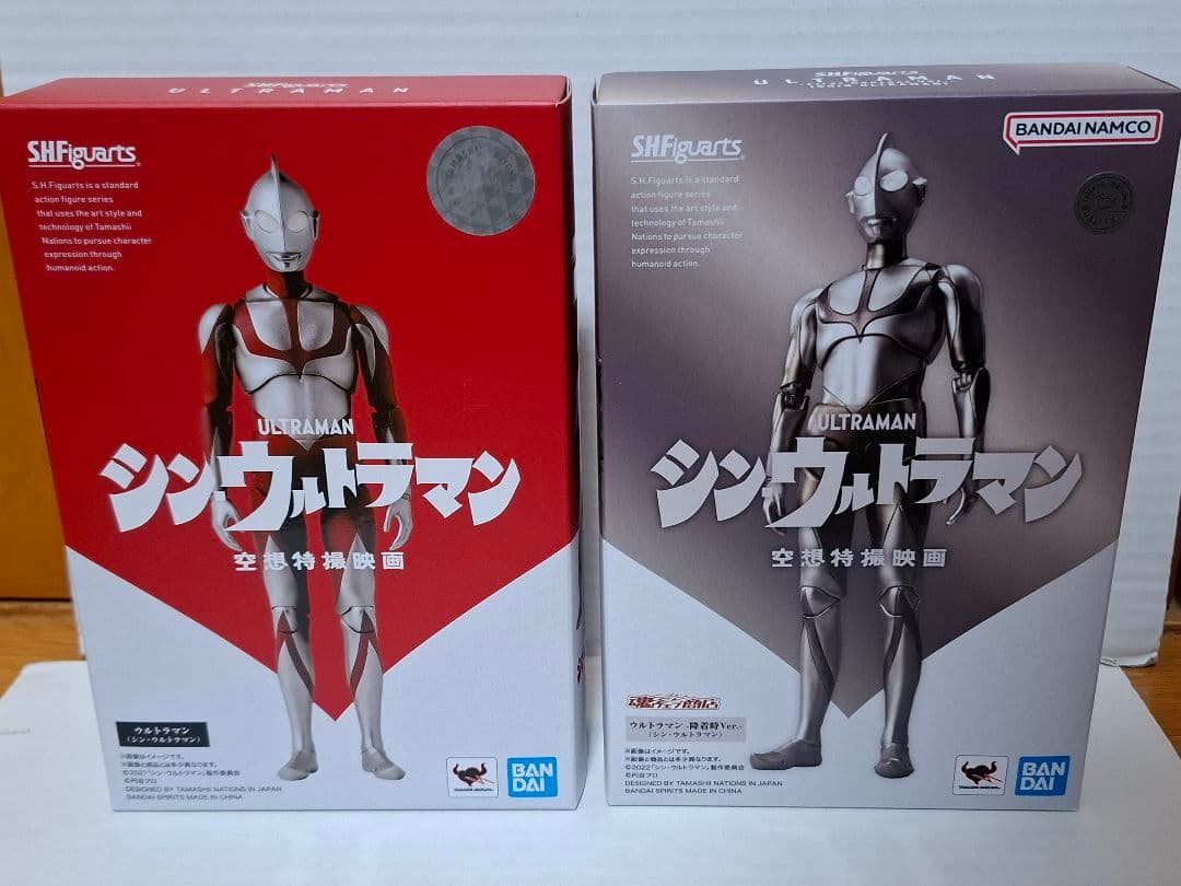 S.H.Figuartsシン・ウルトラマン関連2体セット未開封