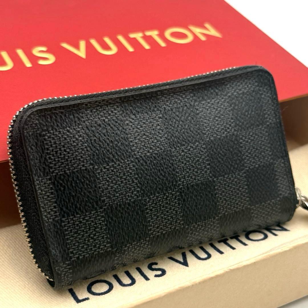 【極上美品】ルイヴィトン ダミエグラフィット ジッピーパース 小銭入れ