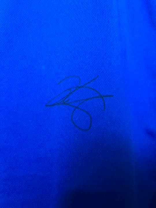 桃田賢斗選手　直筆サインTシャツ sjリーグ限定ロンT 桃田賢斗直筆サイン入り - メルカリ