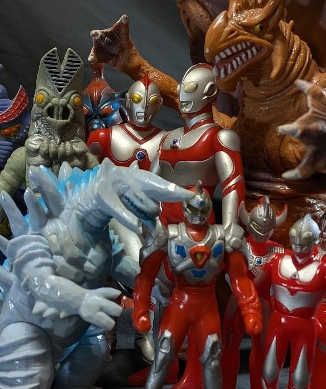 ウルトラマン80＆バルタン星人5代目・グレート＆ゲルガドン他