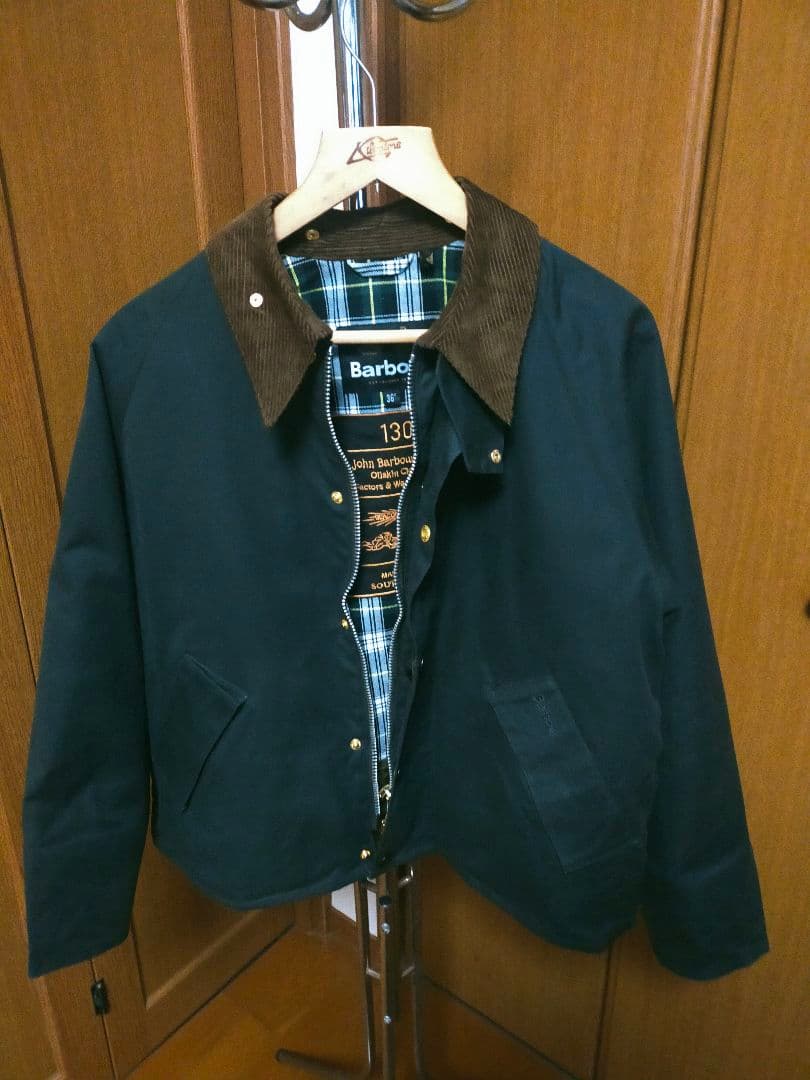 Barbour バブアー トランスポート 130周年記念モデル 36