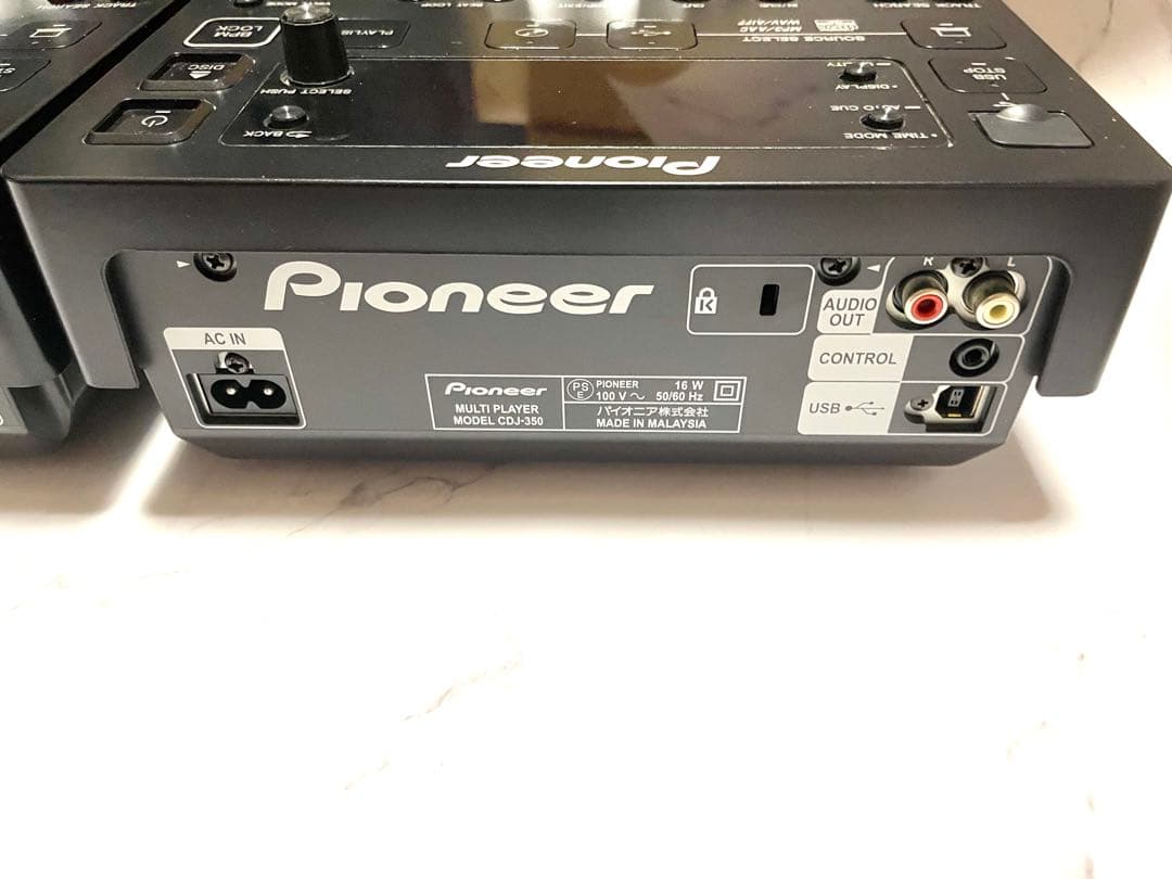 Pioneer CDJ-350 2台セット 美品 箱有り - メルカリ
