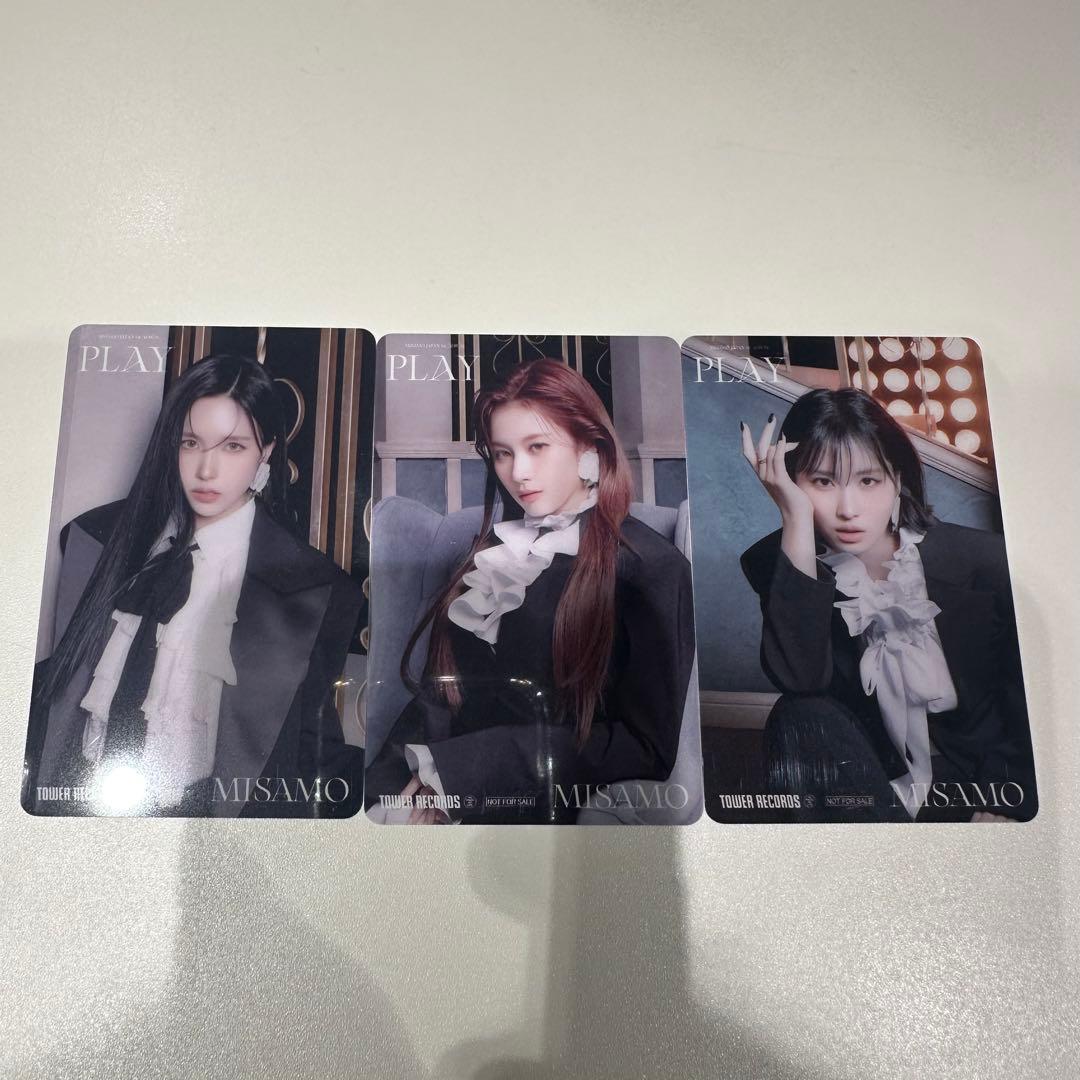 MISAMO PLAY タワレコ 特典 クリアトレカ - メルカリ