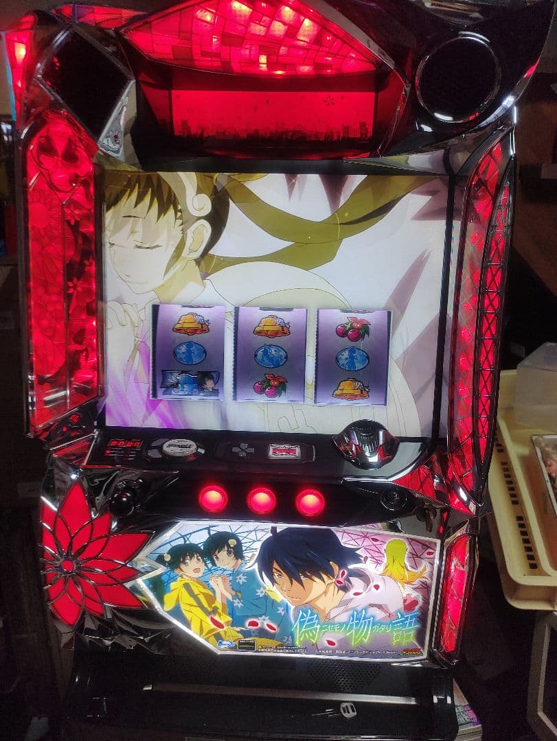 送料込み パチスロ実機 偽物語