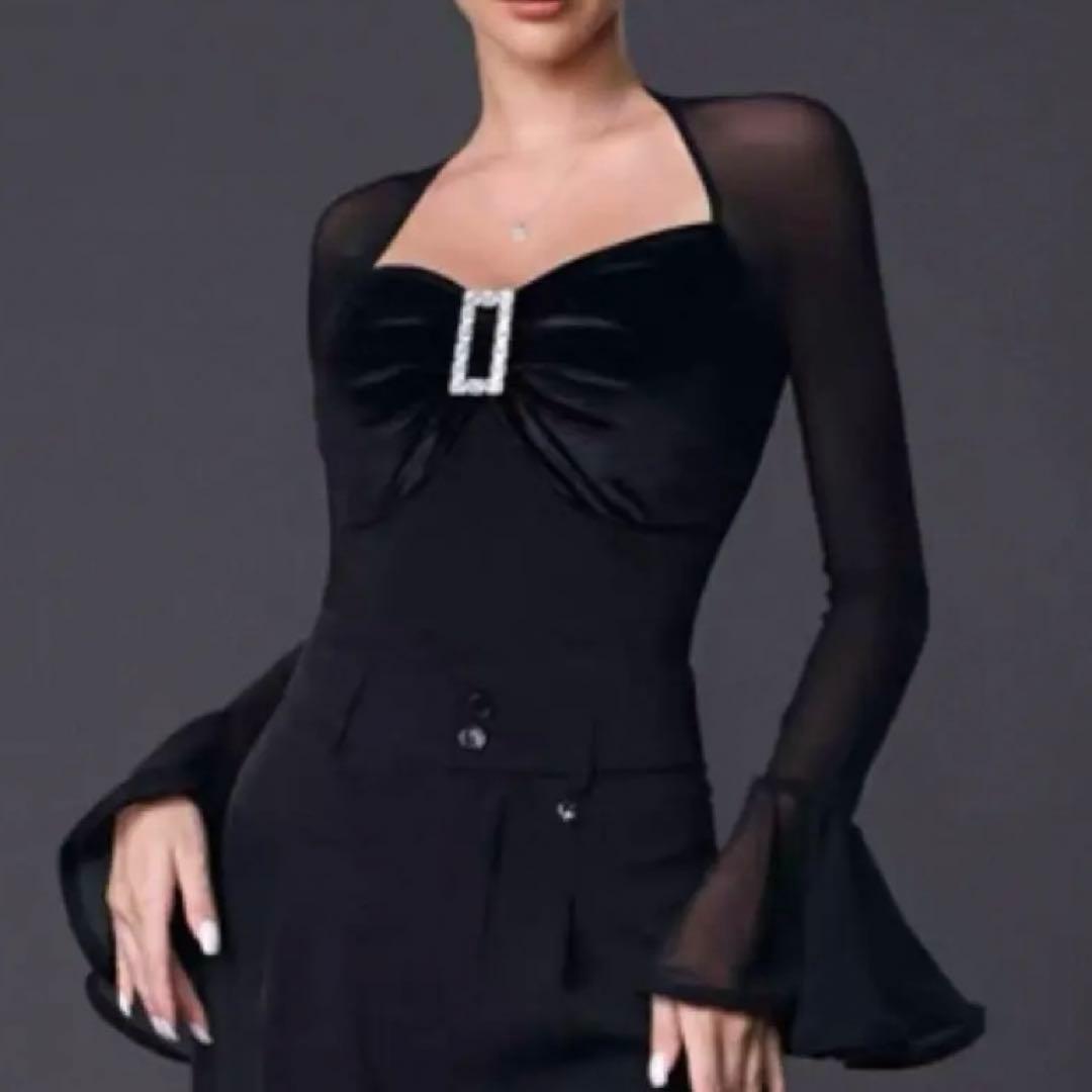 社交ダンスドレス　トップス　新品未使用