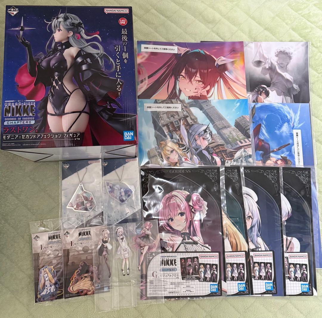 新品未開封 勝利の女神 NIKKE 一番くじ ラストワン賞 モダニア 他