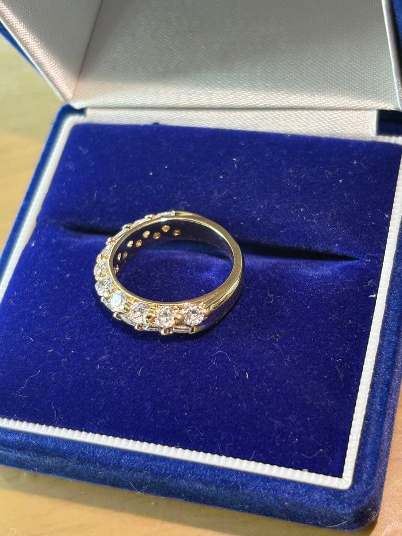 遺品整理エレガントなゴールド色のリング - メルカリ