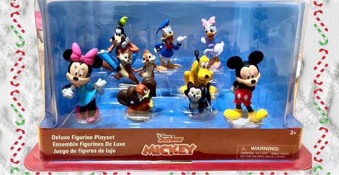 未開封】ミッキー＆フレンズ 9体セット デラックスフィギュア