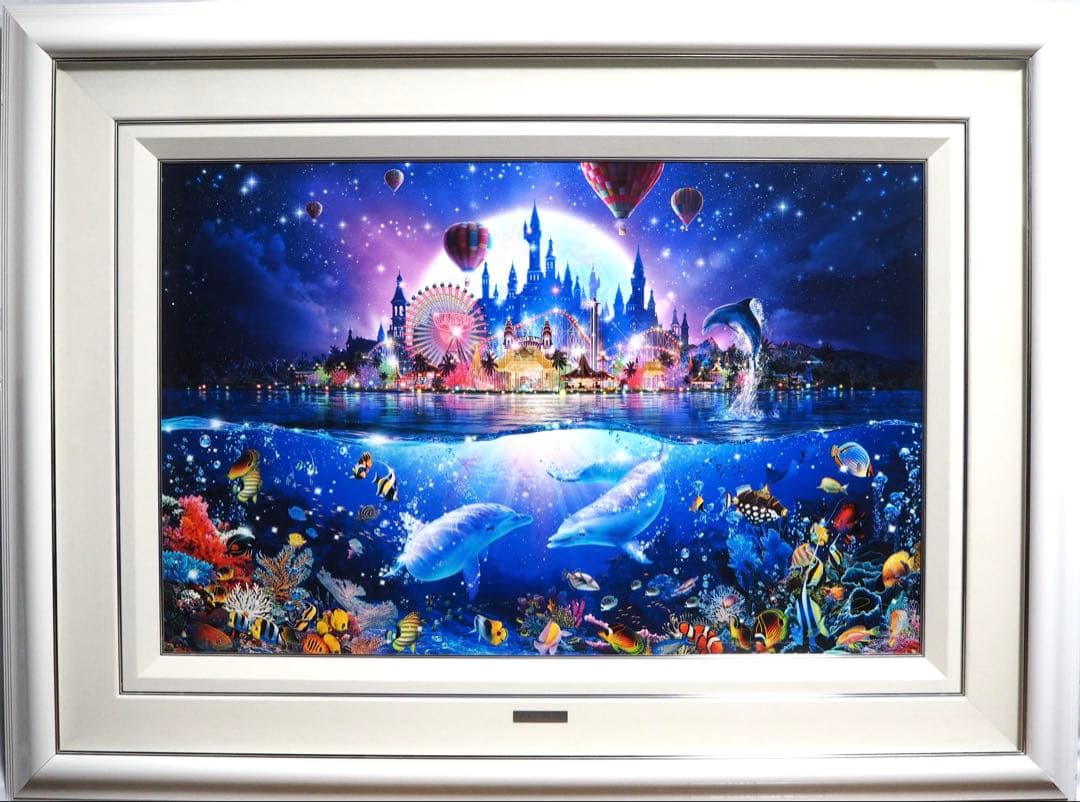 い*ん様 真作■クリスチャンラッセン 最高傑作 版画 ドリームタイム L■絵画