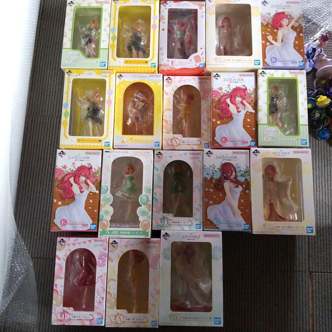 五等分の花嫁 一番くじ フィギュア まとめ売り 美少女フィギュア