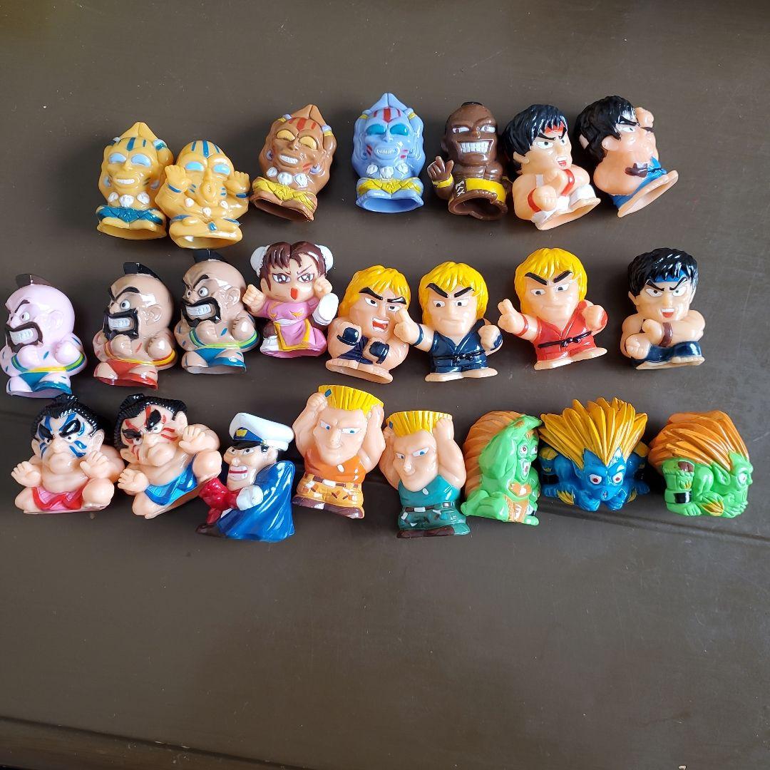ストリートファイター フィギュア 指人形23個セット - メルカリ