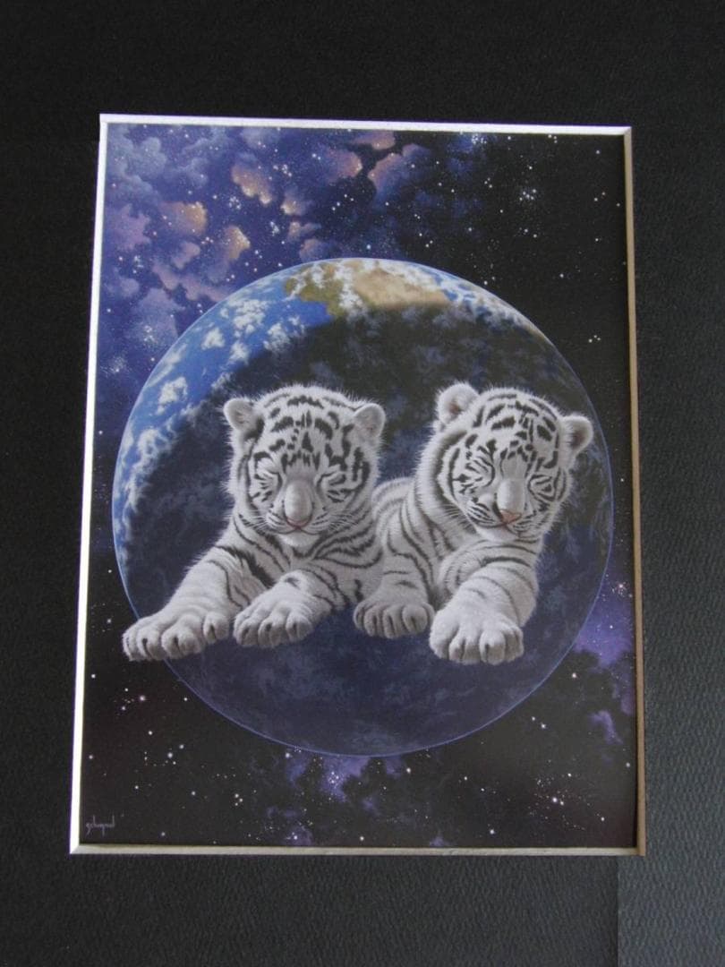 シム・シメール、【SOURCE OF ALL】、希少な額装用画集より、状態良好