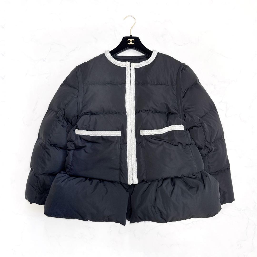 TREFLE+1 トレフルプラスワン 4wayダウンジャケット ブラック