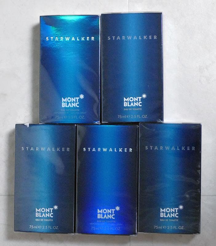 モンブラン スターウォーカーオードトワレ75ml 5本セット MONTBLANC