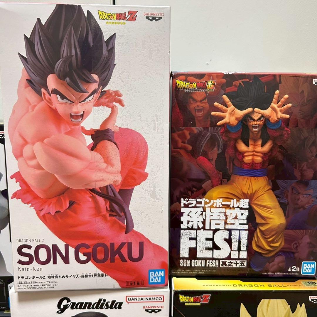ドラゴンボールフィギアまとめ売り グランディスタ 出陣 ワンピース