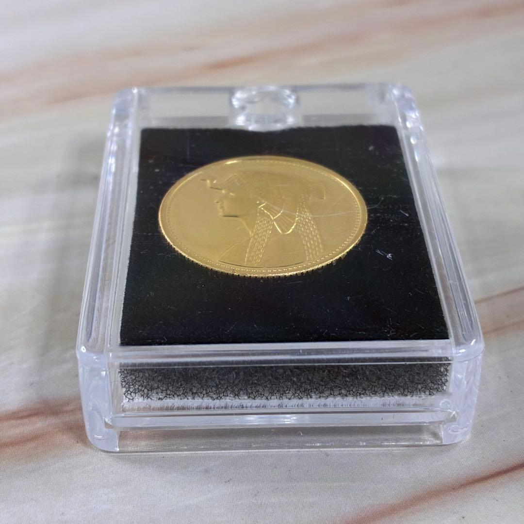 50ポンド プルーフ 金貨 1993年 エジプト クレオパトラ - メルカリ
