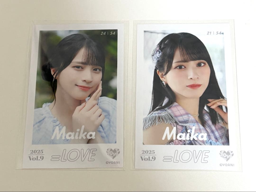 LOVE イコラブ 佐々木舞香 ミニフォトカード vol.9 - メルカリ