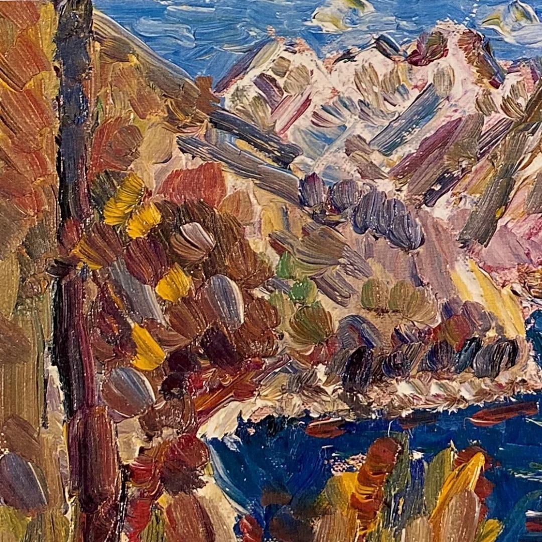 小林和作、『山湖の秋3』、希少画集画、新品額・額装付 - メルカリ