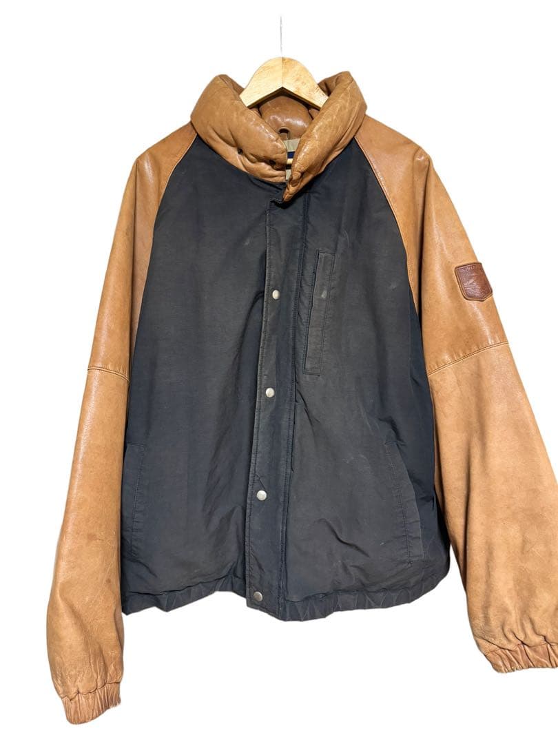 Polo Ralph Lauren レザーダウンジャケット ラルフローレン