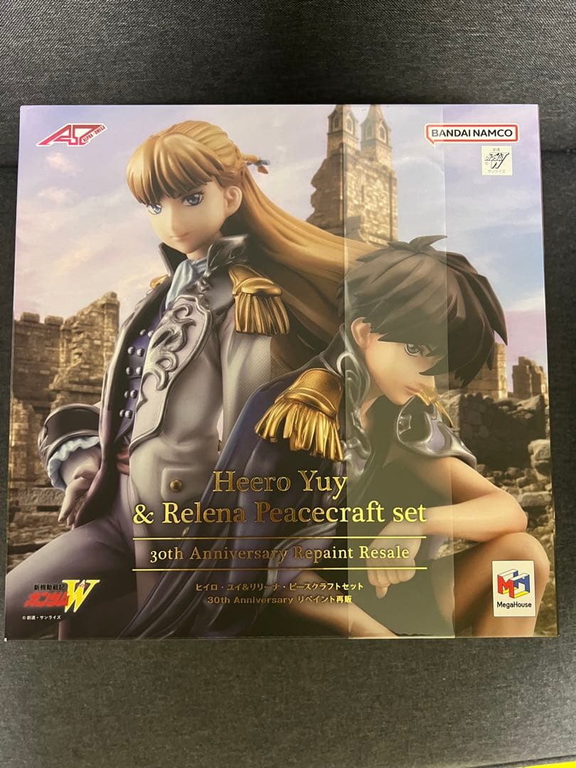 ガンダムW ヒイロ・ユイ＆リリーナ・ピースクラフトセット 30周年記念