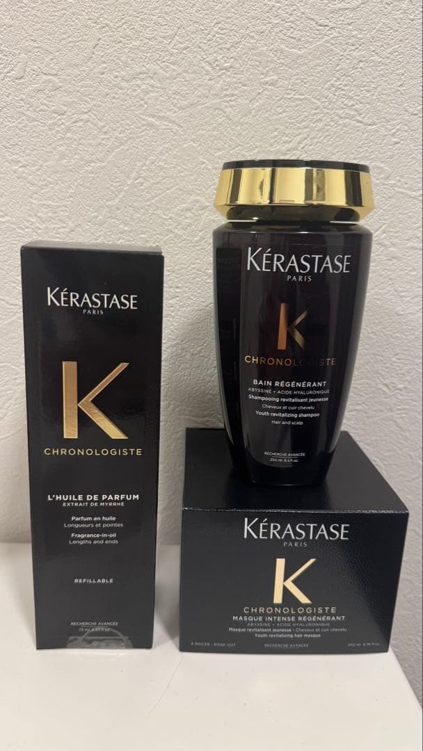 ケラスターゼ　クロノロジスト　シャンプー　マスク　ヘアオイル セット