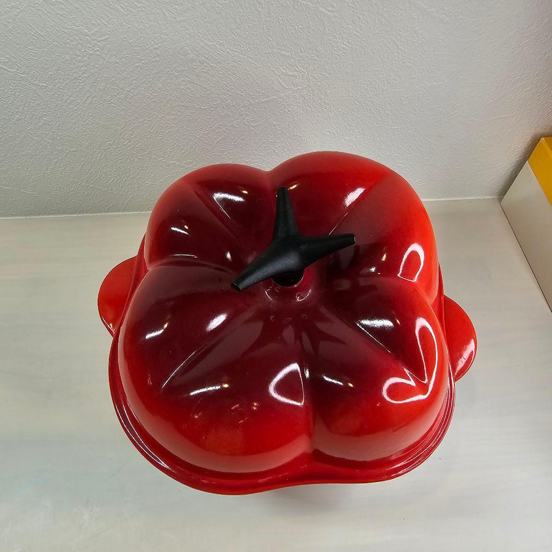 廃盤 LE CREUSET ル・クルーゼ ピーマン 両手鍋 ミニココット セット