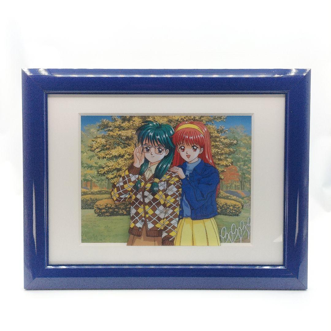 未使用品】ときメモ コナミ公式 額入り セル画 原画 ときめき