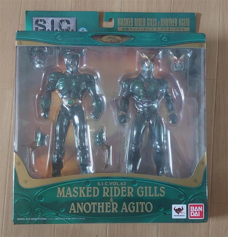 S.I.C VOL.63 仮面ライダーギルス&アナザーアギト 新品未開封 SIC