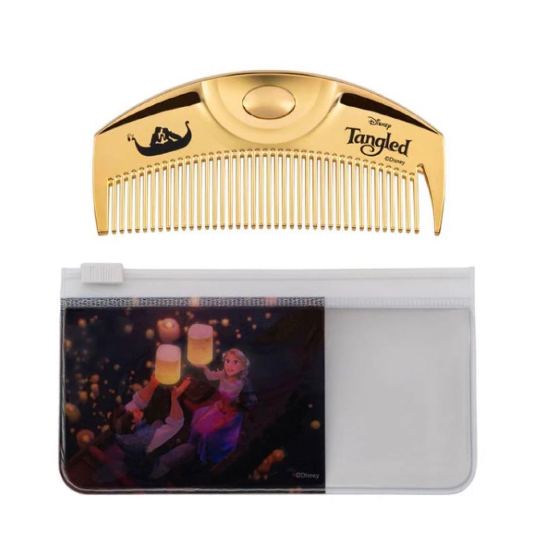 ギフトラッピング済み　ラブクロム　ラプンツェル　K24GPツキ ゴールド コーム