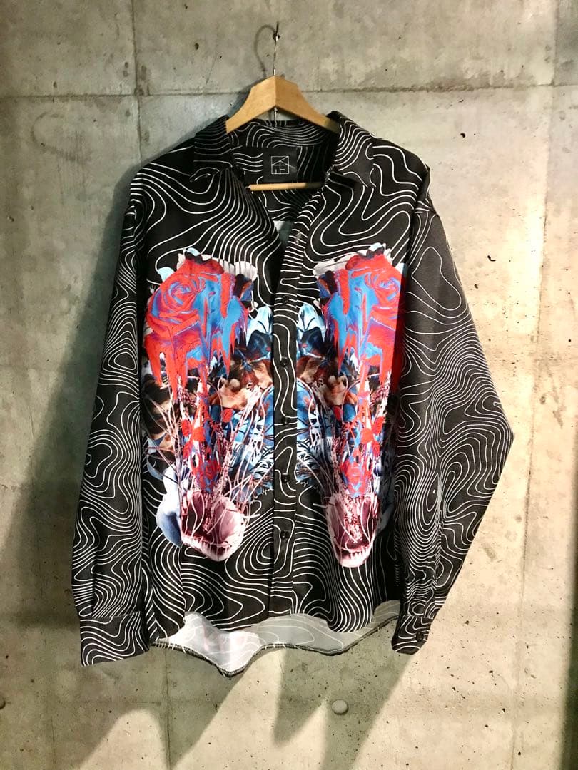 超希少　大人気　歪　hizumi 自我溶融　ワイシャツ 入手困難　数量限定商品 夜に溶ける無垢のワイシャツ | 歪hizumi