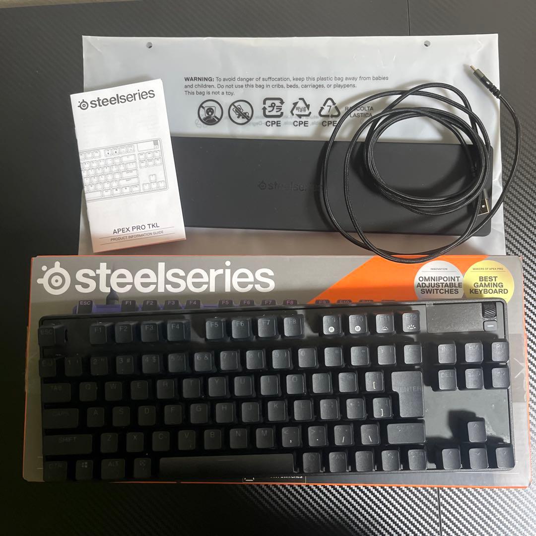 SteelSeries Apex Pro TKL ゲーミングキーボード　2023 SteelSeries Apex Pro TKL Gaming Keyboard 2023 : Amazon.sg: Video Games
