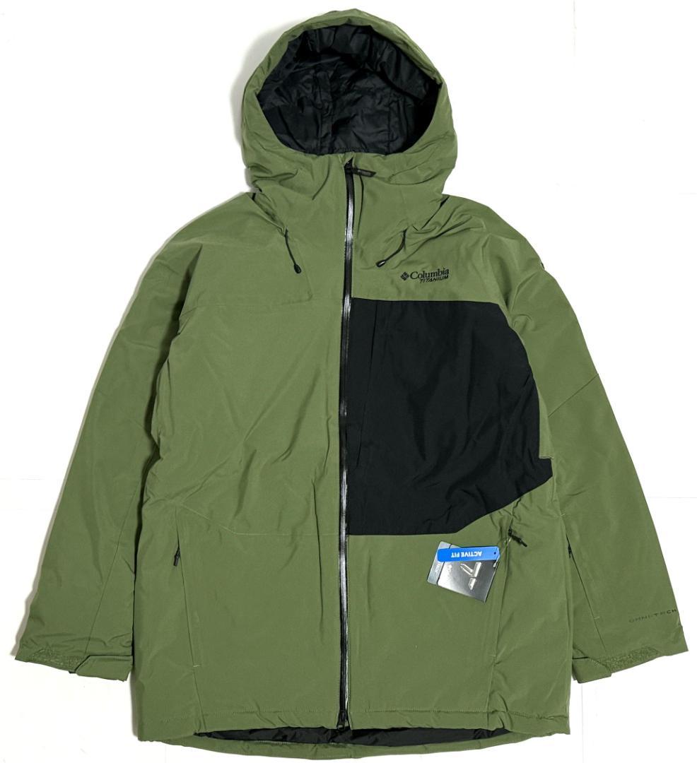 新品 コロンビア タイタニウム District IIIスノージャケットUS:L