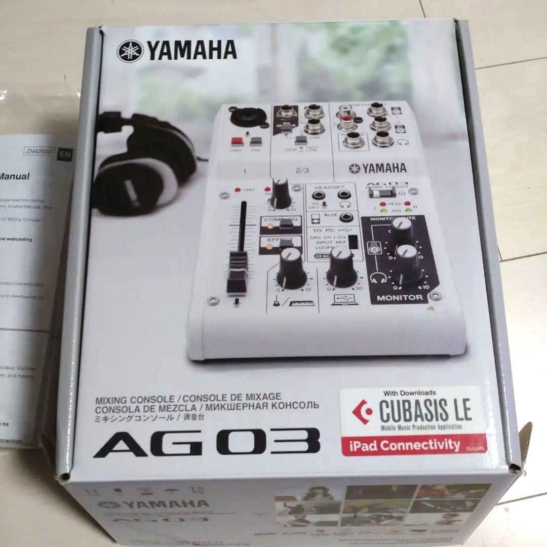 マメヒコ YAMAHA AG03 オーディオインターフェース ホワイト