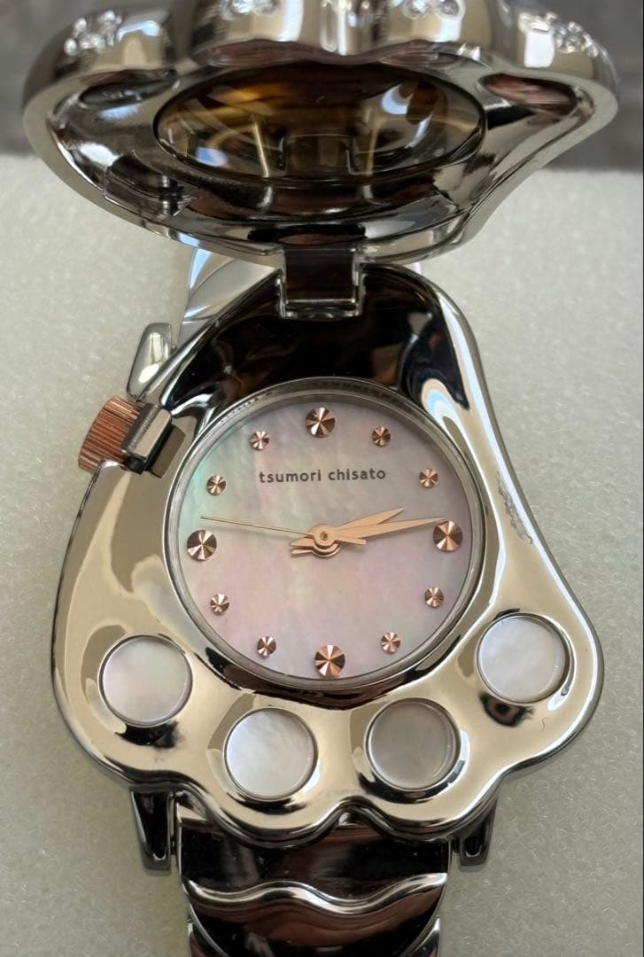 ツモリチサト☆ネコの手腕時計