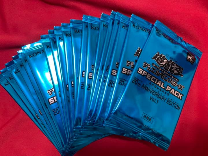 遊戯王　20th  anniversary  edition 19パック　未開封
