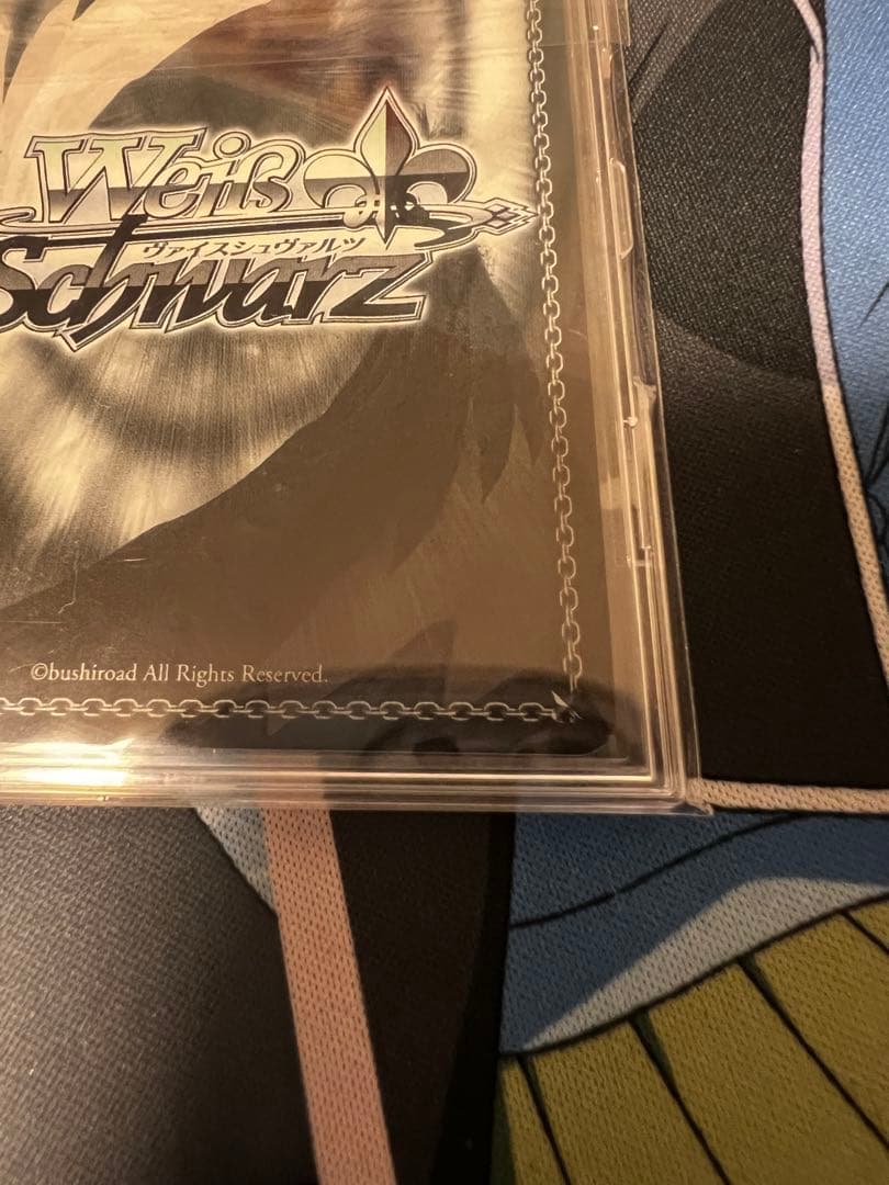 ヴァイスシュヴァルツ ラッキーアクシデント SP 新裁断 青サイン PSA10