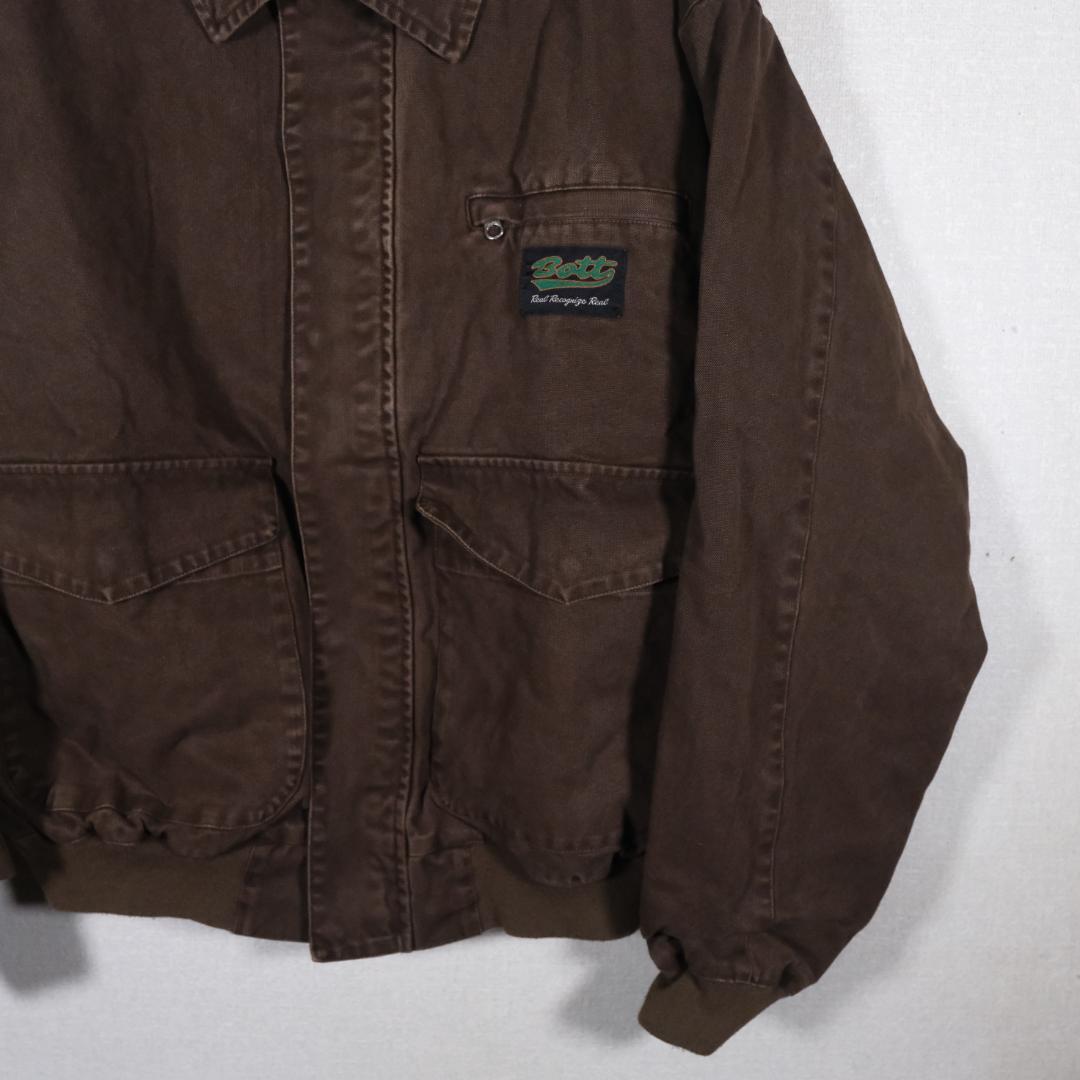半額セール‼️】BoTT CANVAS WORK JACKET BROWN M - メルカリ