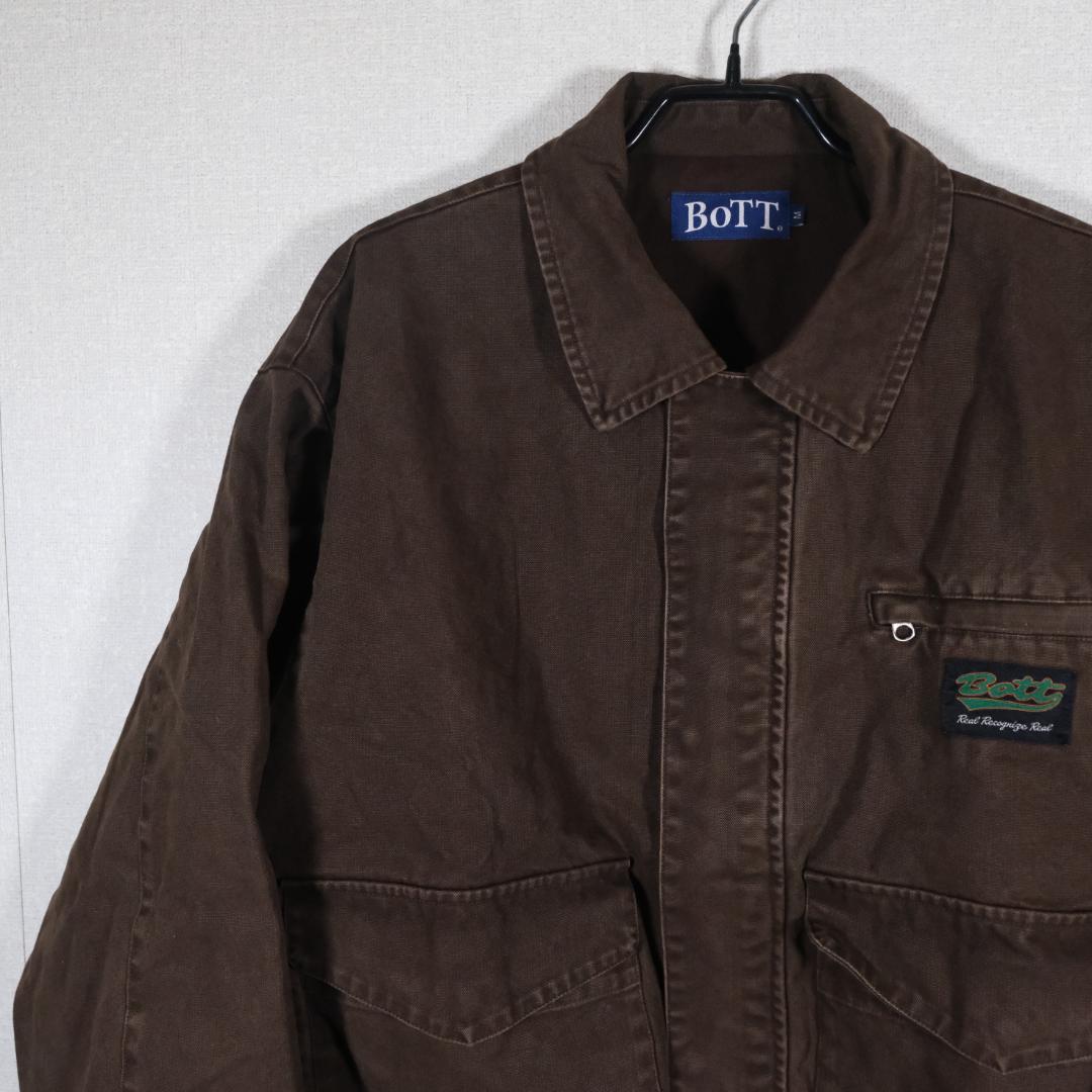 半額セール‼️】BoTT CANVAS WORK JACKET BROWN M - メルカリ