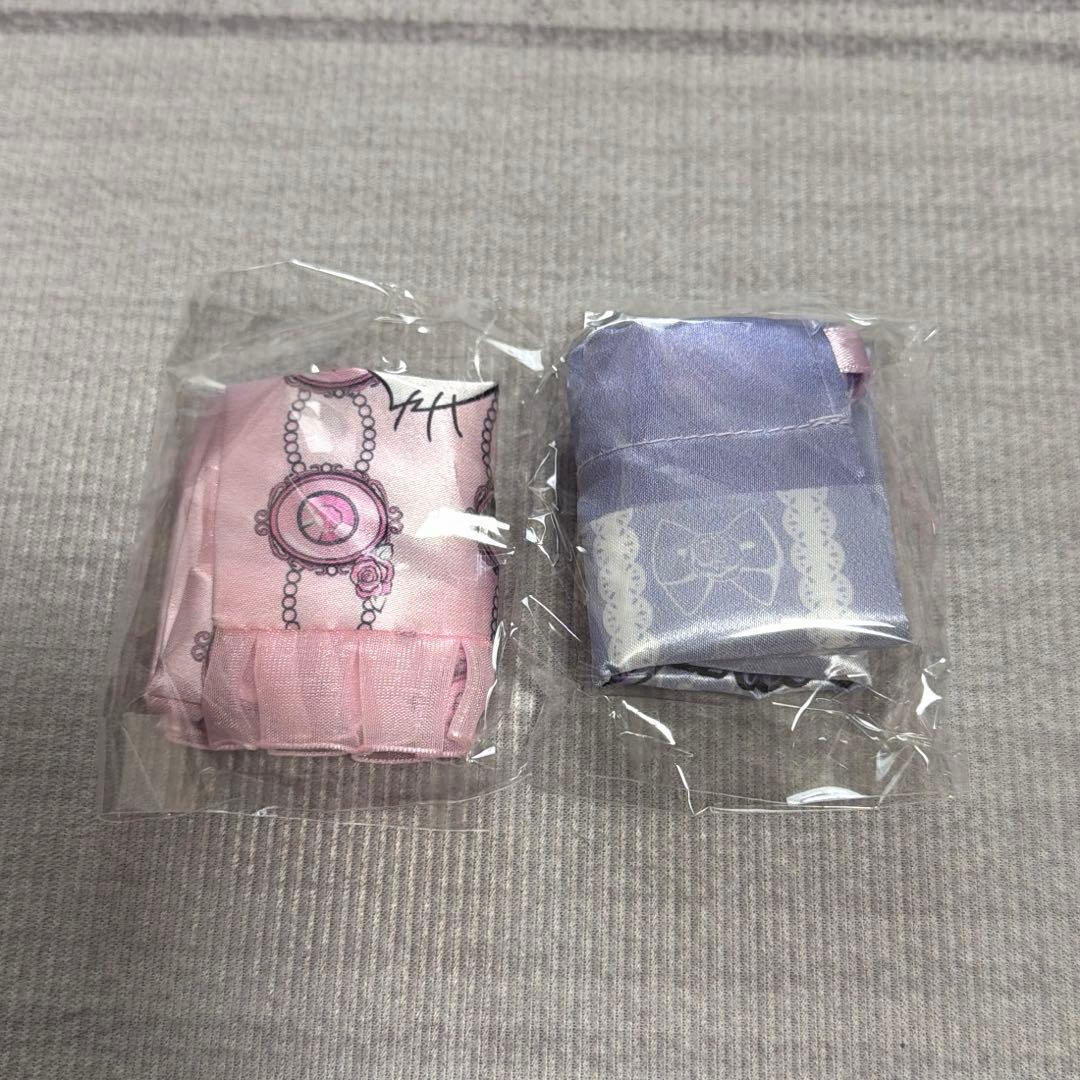 ガチャ】 チャーミーキティ 巾着 ポケットティッシュポーチ ピンク 2