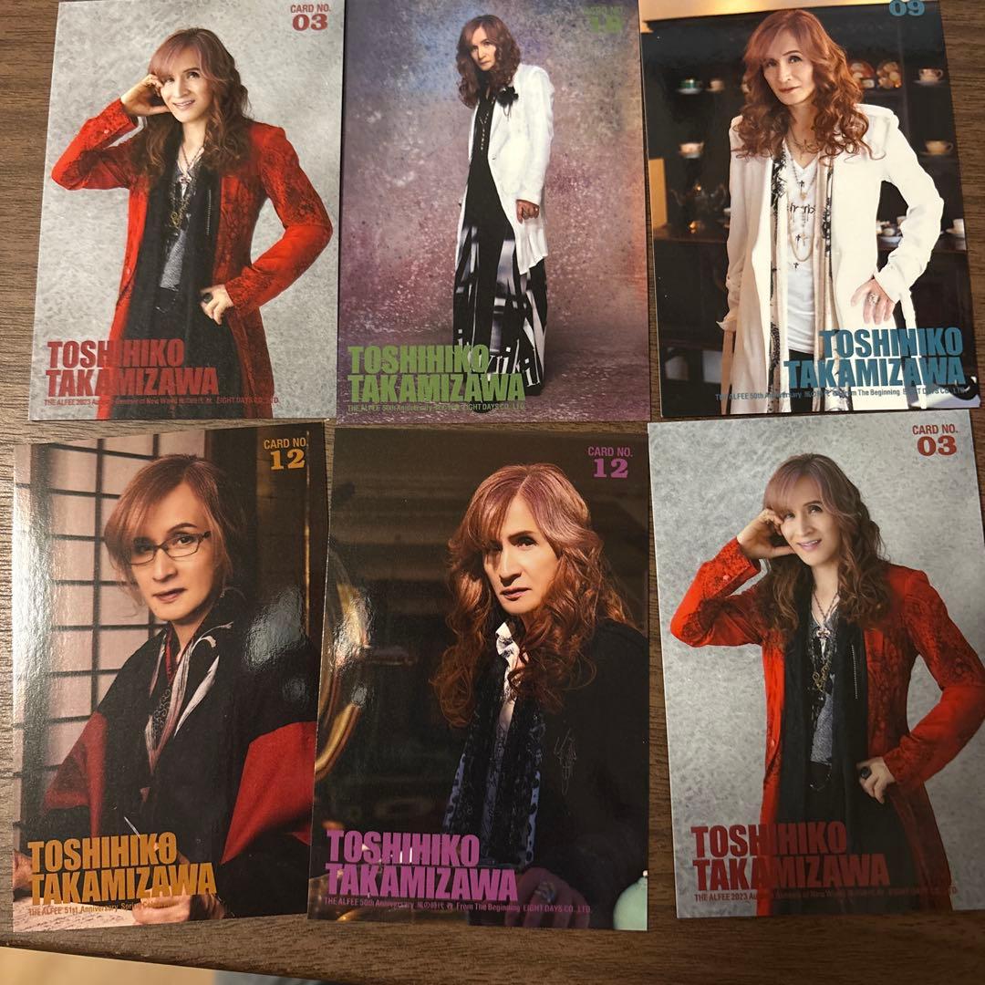 高見沢俊彦トレカ5枚 2023年2024年 - メルカリ