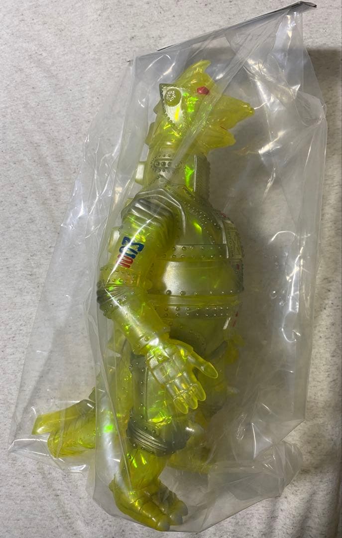 マルサン メカゴジラ 450 オーロラ クリスタルゴジラ ソフビ 10月27日(月)18時より抽選開始】【マルサン】メカゴジラ2 450 機械可視