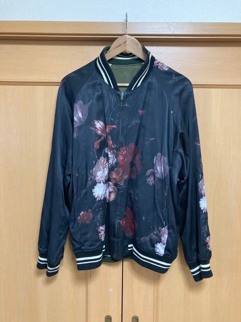 ラッドミュージシャン　花柄スカジャン