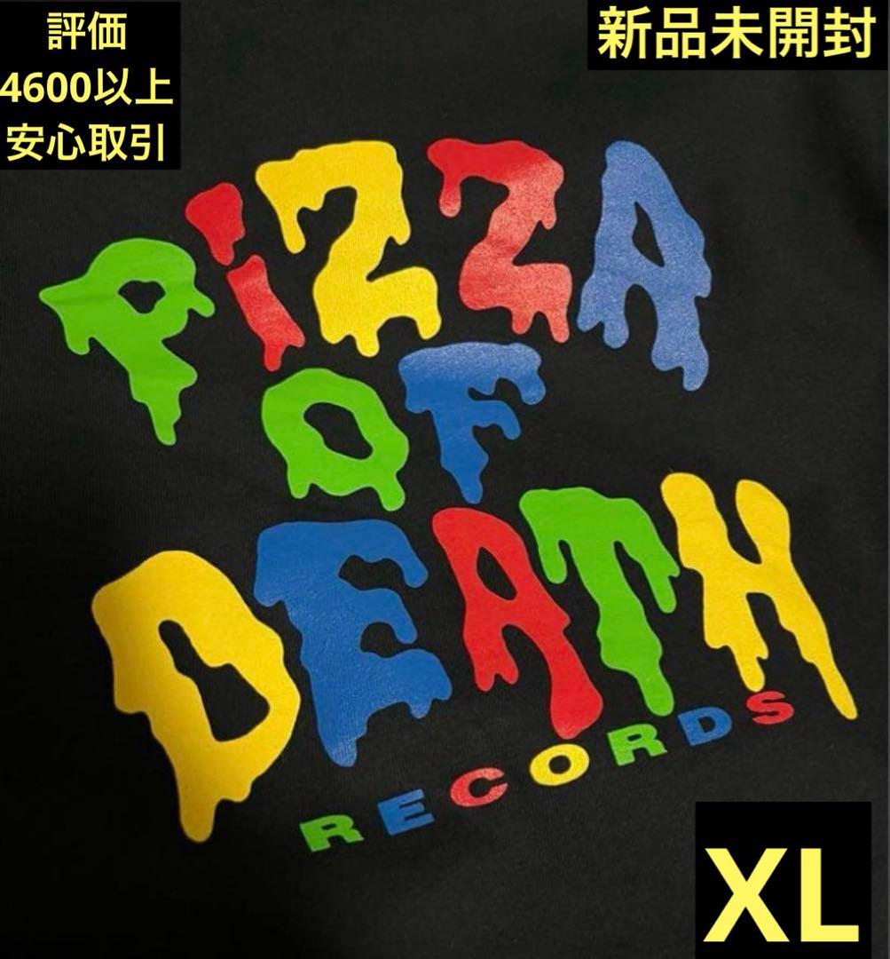 KUZIRA 64 PIZZA OF DEATH Tシャツ XLサイズ Vintage 90's Pizza of Death BBQ Chickens Japanese Record Black